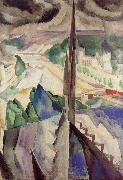 Delaunay, Robert Tower Sweden oil painting artist